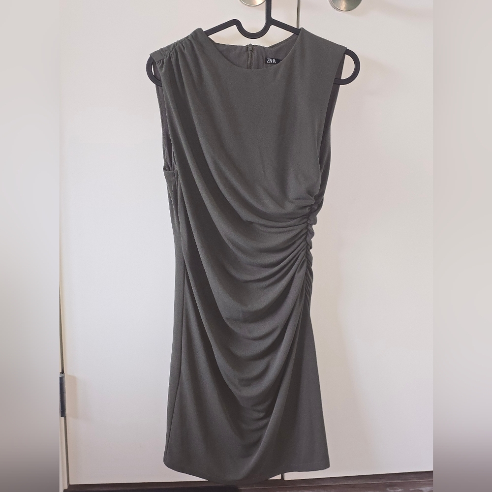 Zara Dark Green Dress